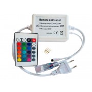 RGB контроллер IR 600W 220V (24 кнопки)